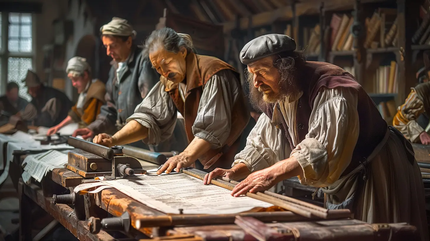 How the Printing Press Transformed Society