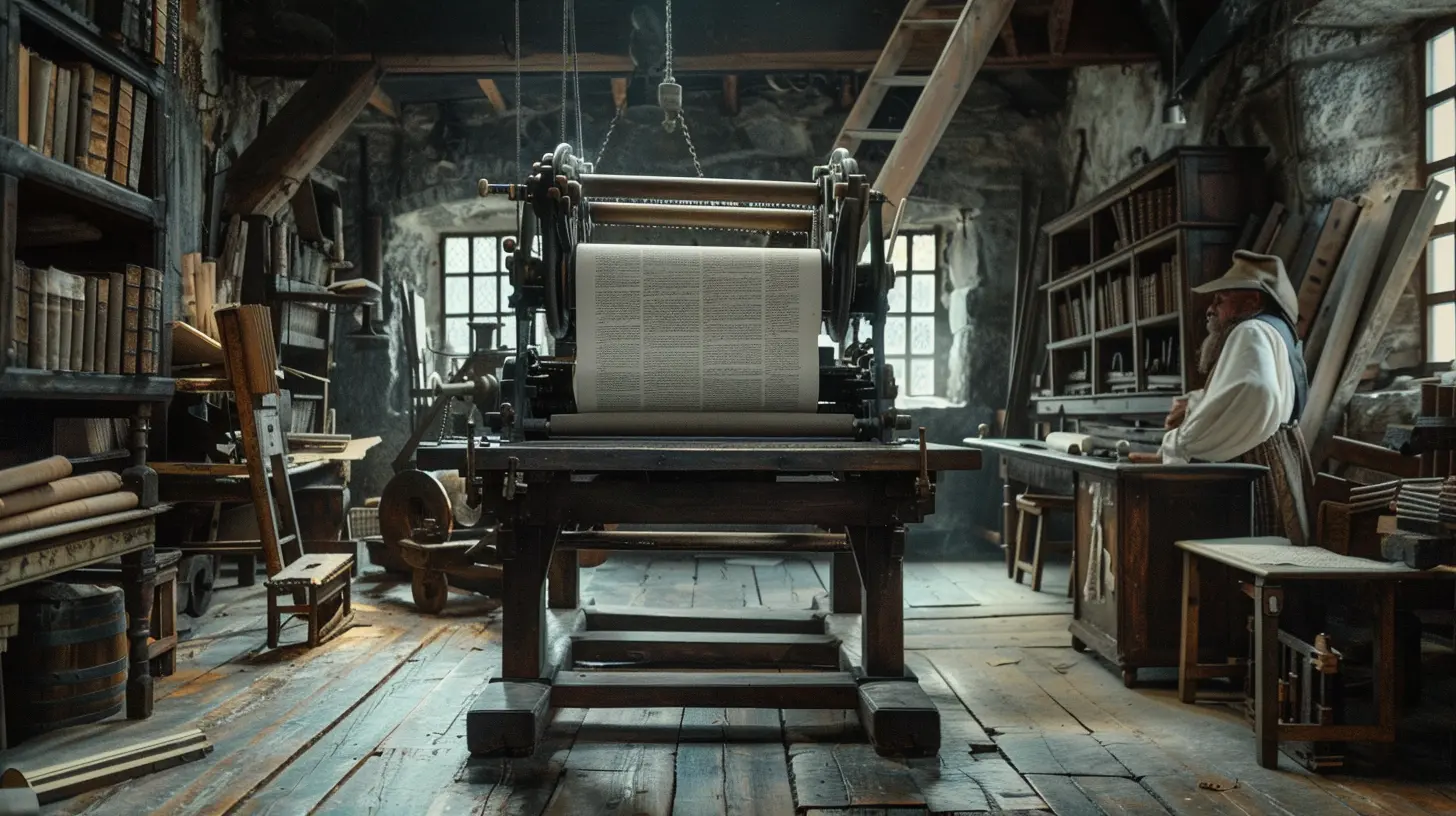 How the Printing Press Transformed Society