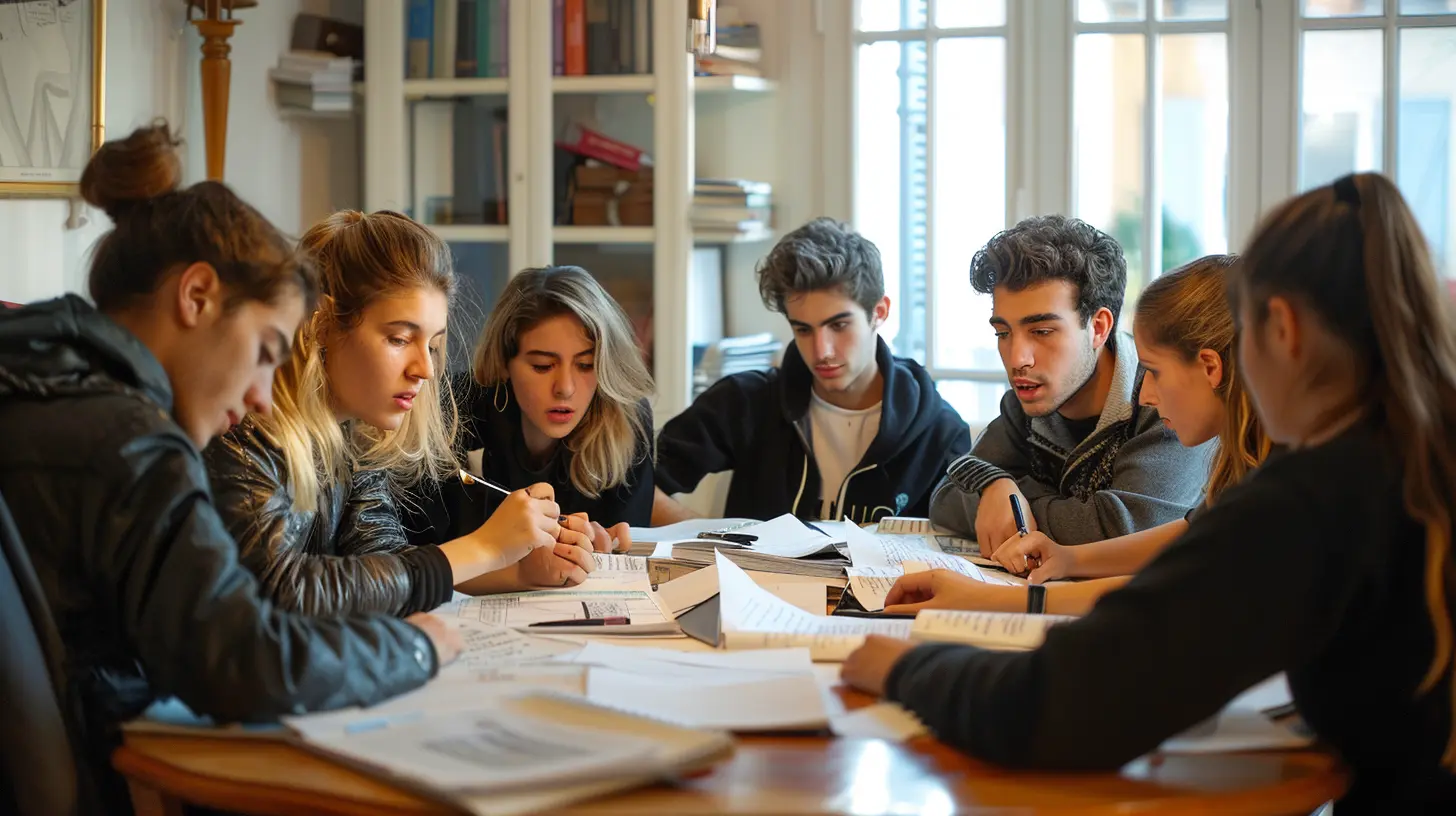 The Benefits of Group Study Sessions for Test Preparation