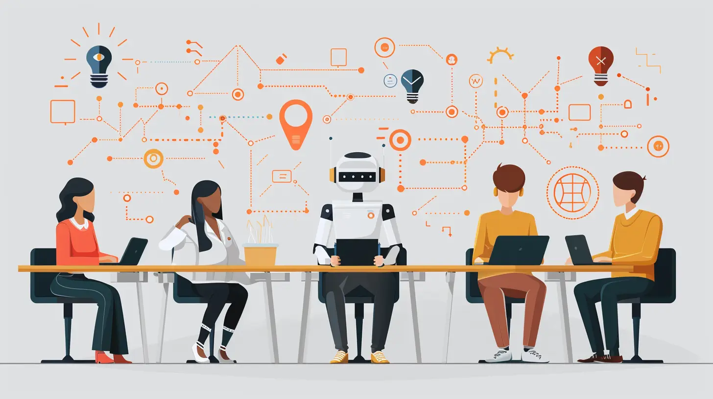 The Intersection of AI and Human Teachers: A New Era in Education