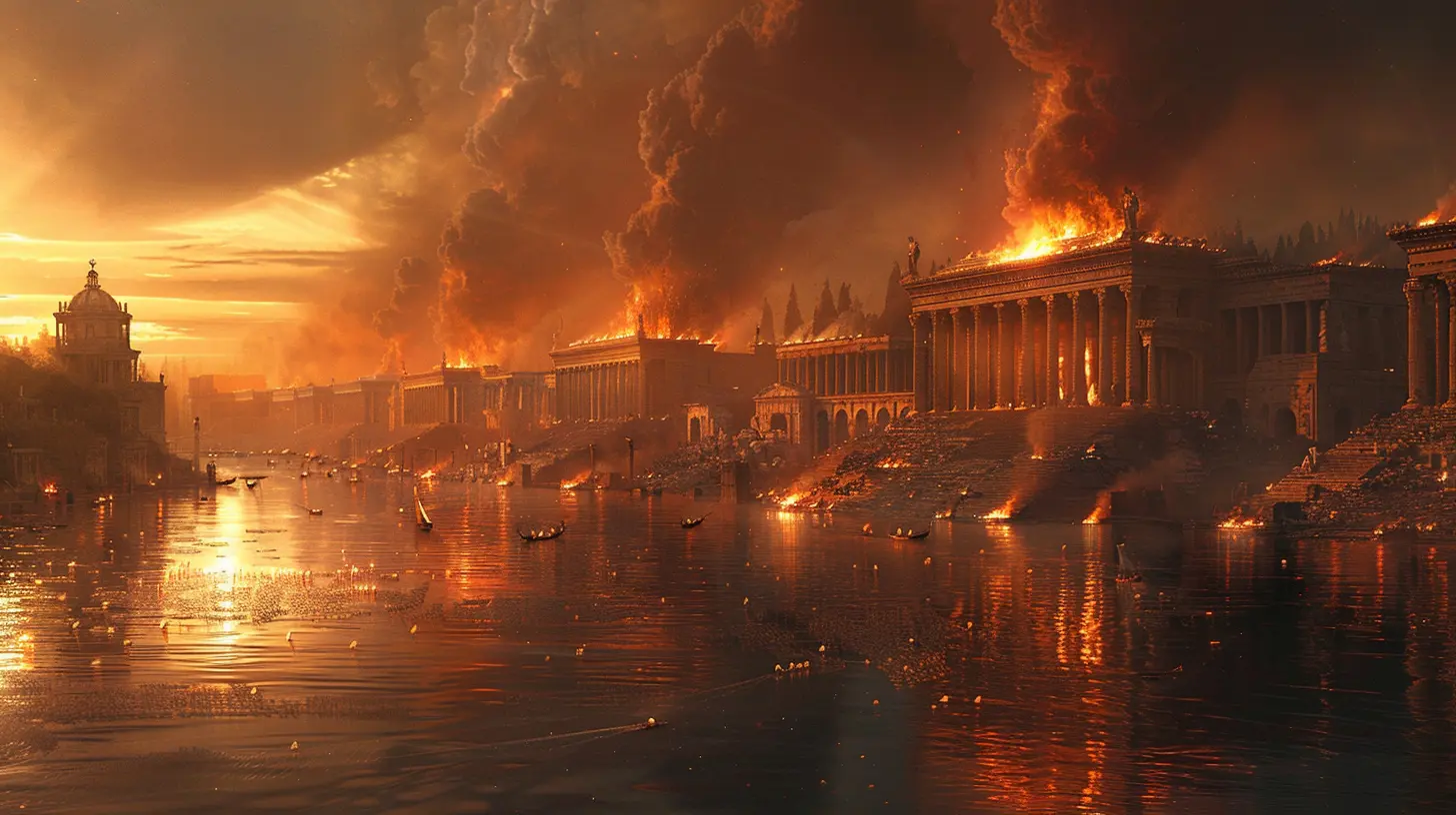 The Rise and Fall of the Roman Empire