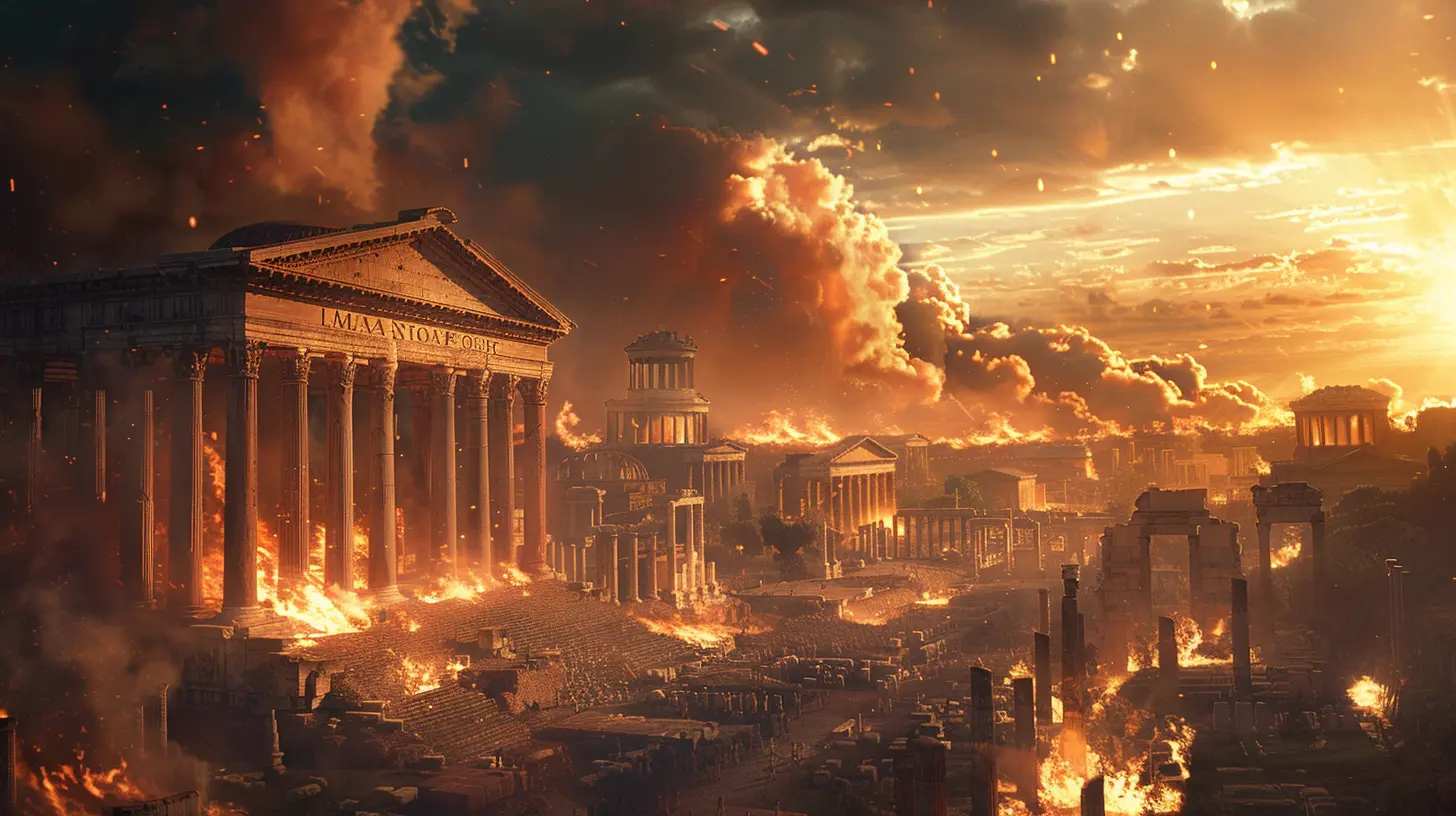 The Rise and Fall of the Roman Empire