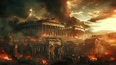 The Rise and Fall of the Roman Empire