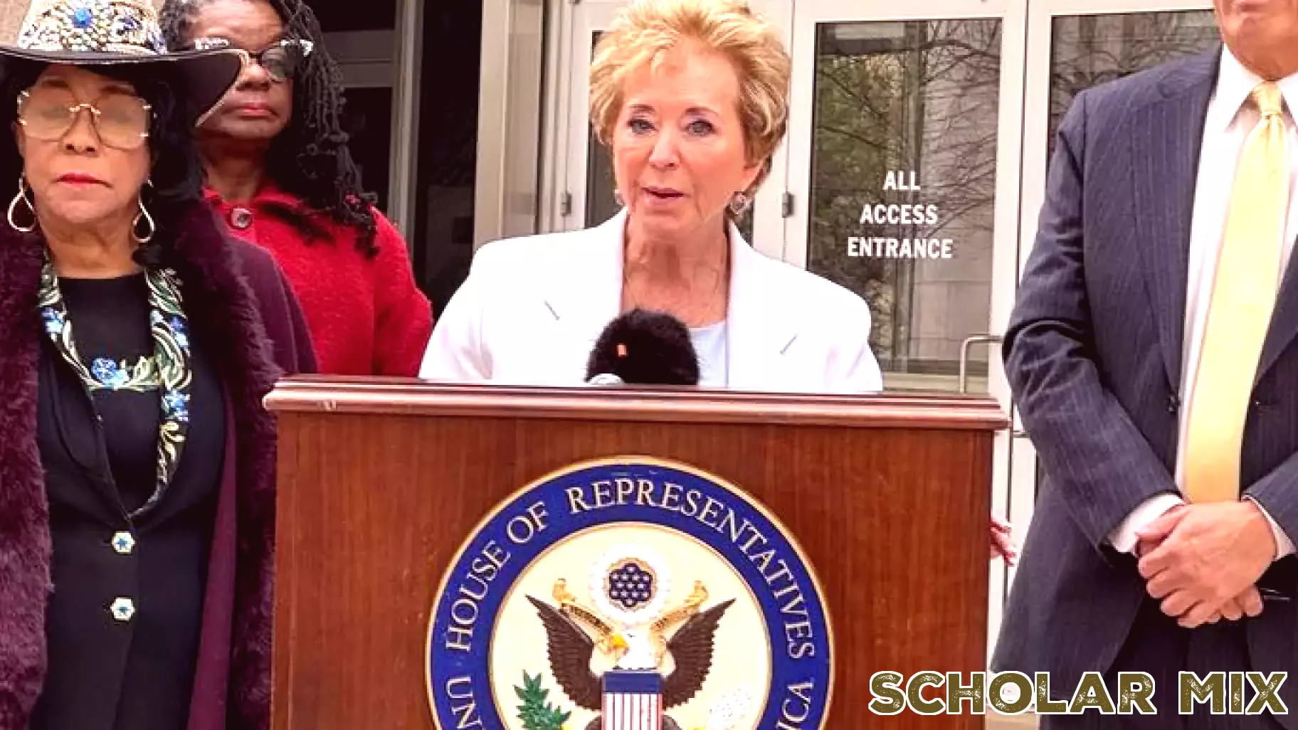 Education Secretary Joins House Democrats Amid Criticism of Education Cuts
