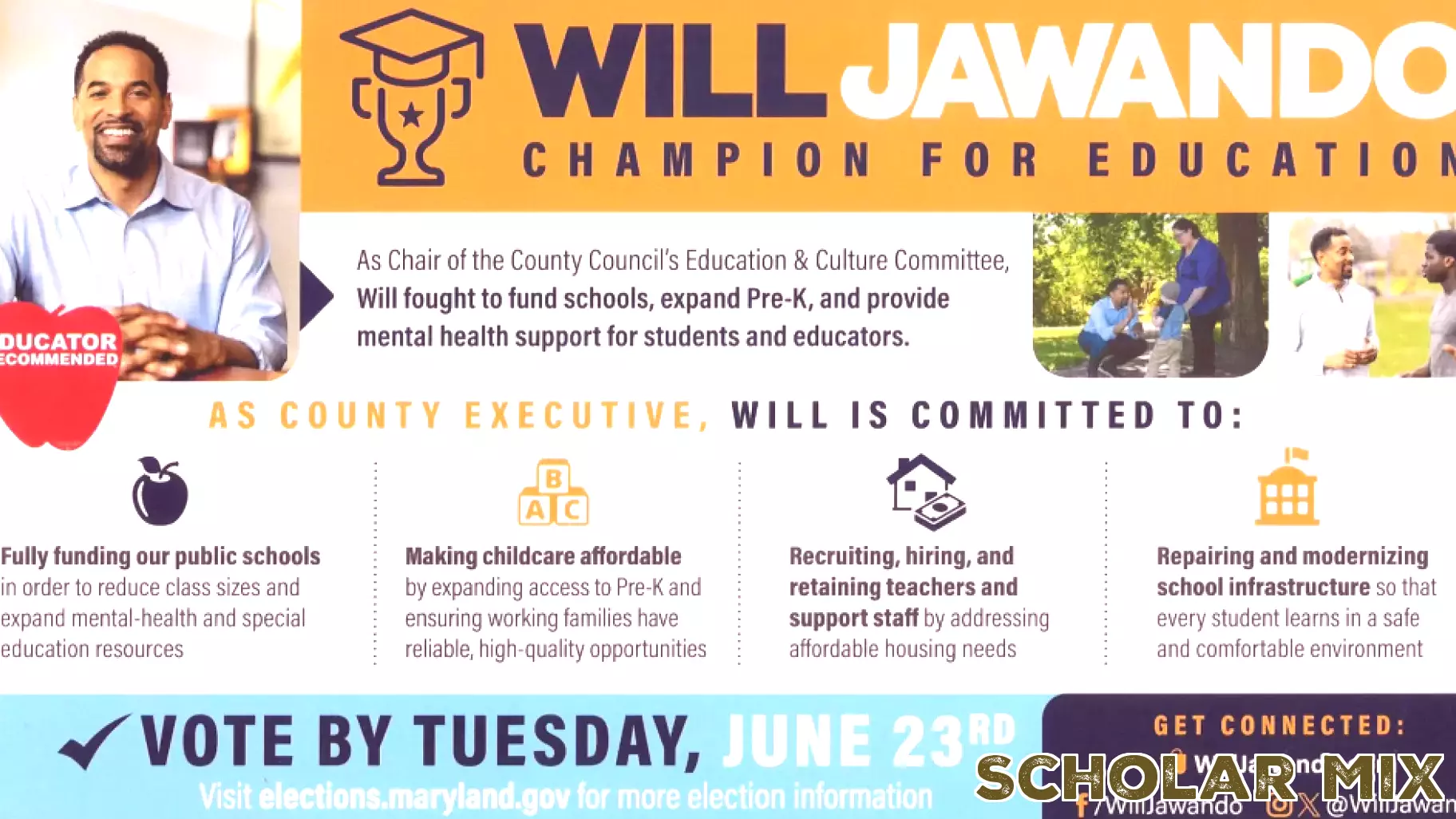 Jawando's Education Mailer