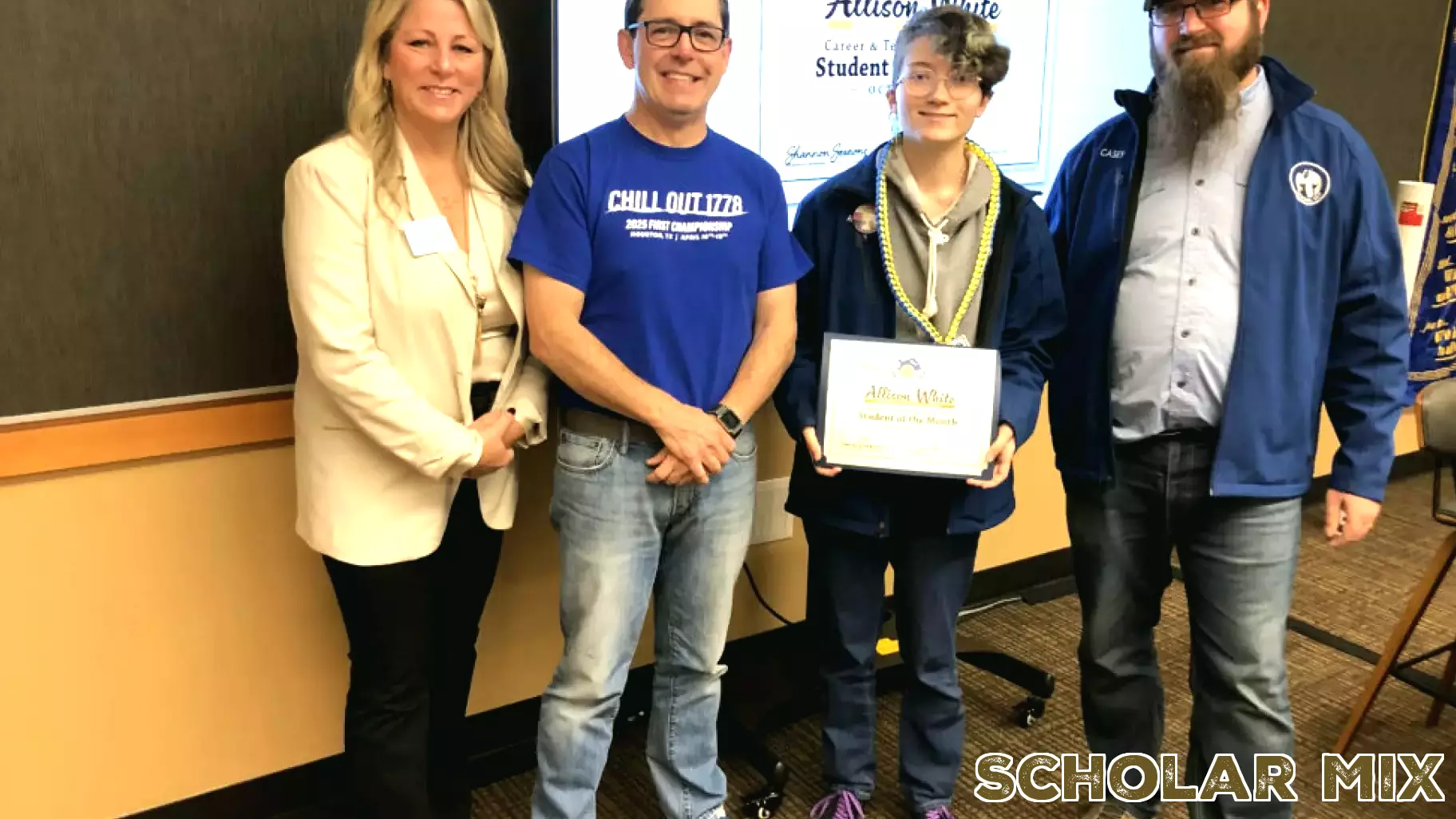 Lynnwood Rotary Club Celebrates October's CTE Student of the Month