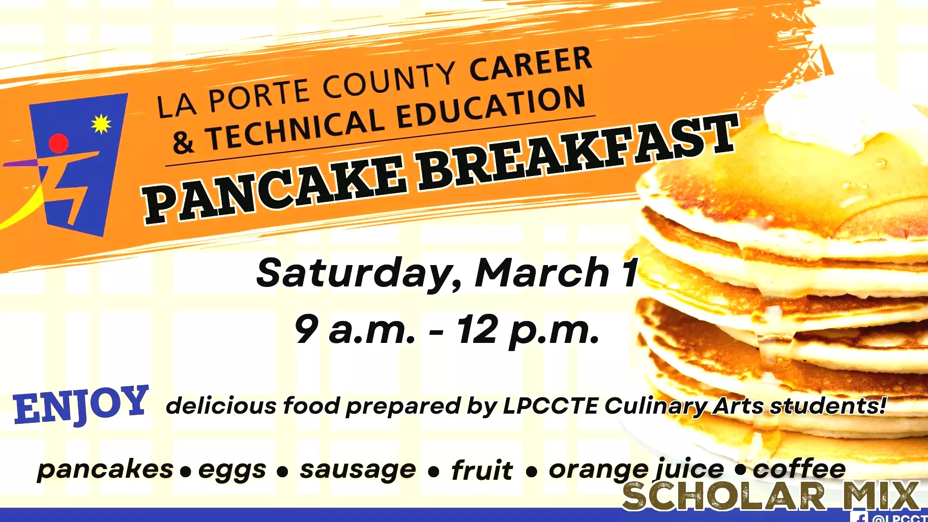 Pancake Breakfast Fundraiser to Support Career and Technical Education