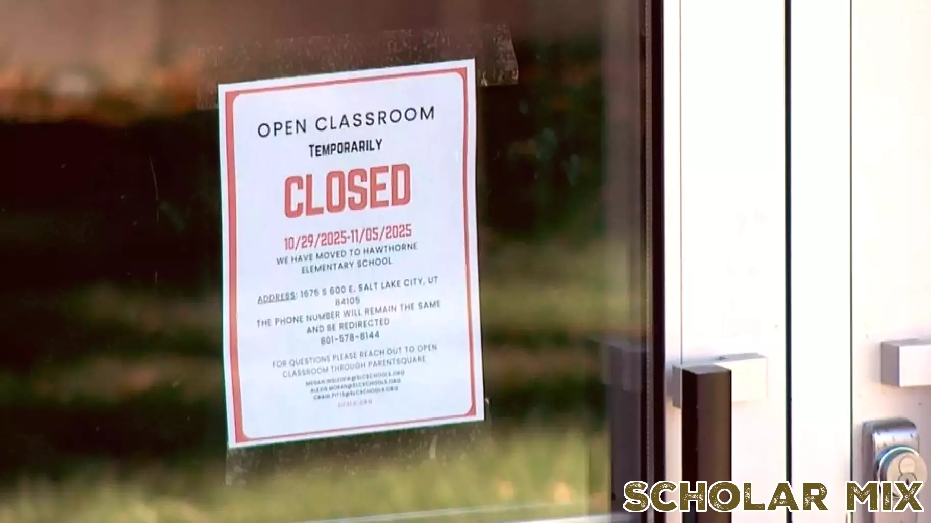 Parents Voice Concerns to Salt Lake City School District Board Following Sewage Incident