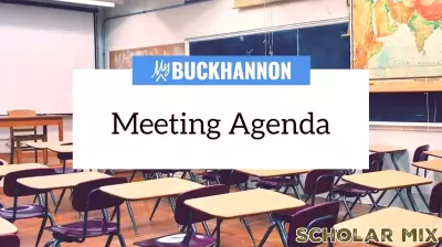 Agenda for Upshur County Board of Education Meeting on May 27, 2025