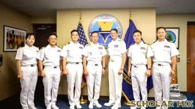 Commander of Republic of Korea Naval Education and Training Command Visits NETC Headquarters