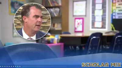 Gov. Kevin Stitt talks new education laws in place as Oklahoma students return to the classroom