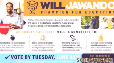 Jawando's Education Mailer