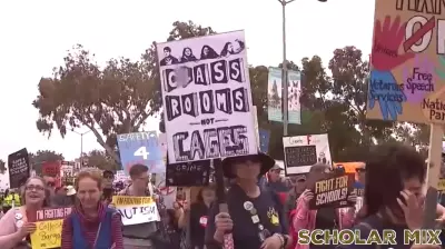 Massive Rally in San Diego Against Proposed Federal Education Funding Cuts
