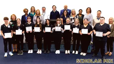 Ten Students Celebrate Completion of CNA Program at Inaugural Pinning Ceremony